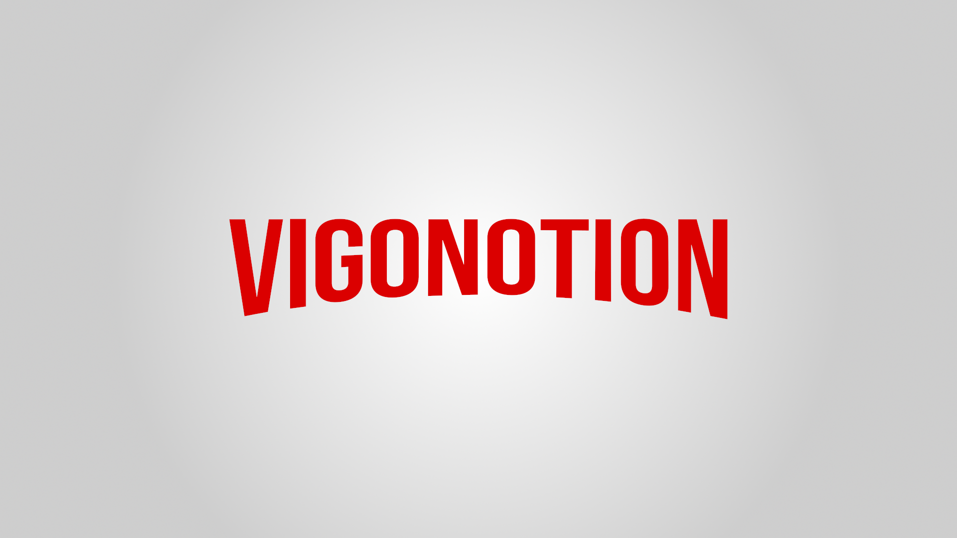 vigonotion logo in the style of the netflix logo